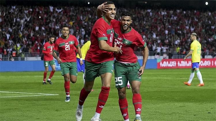 المغرب يفوز وديا على البرازيل