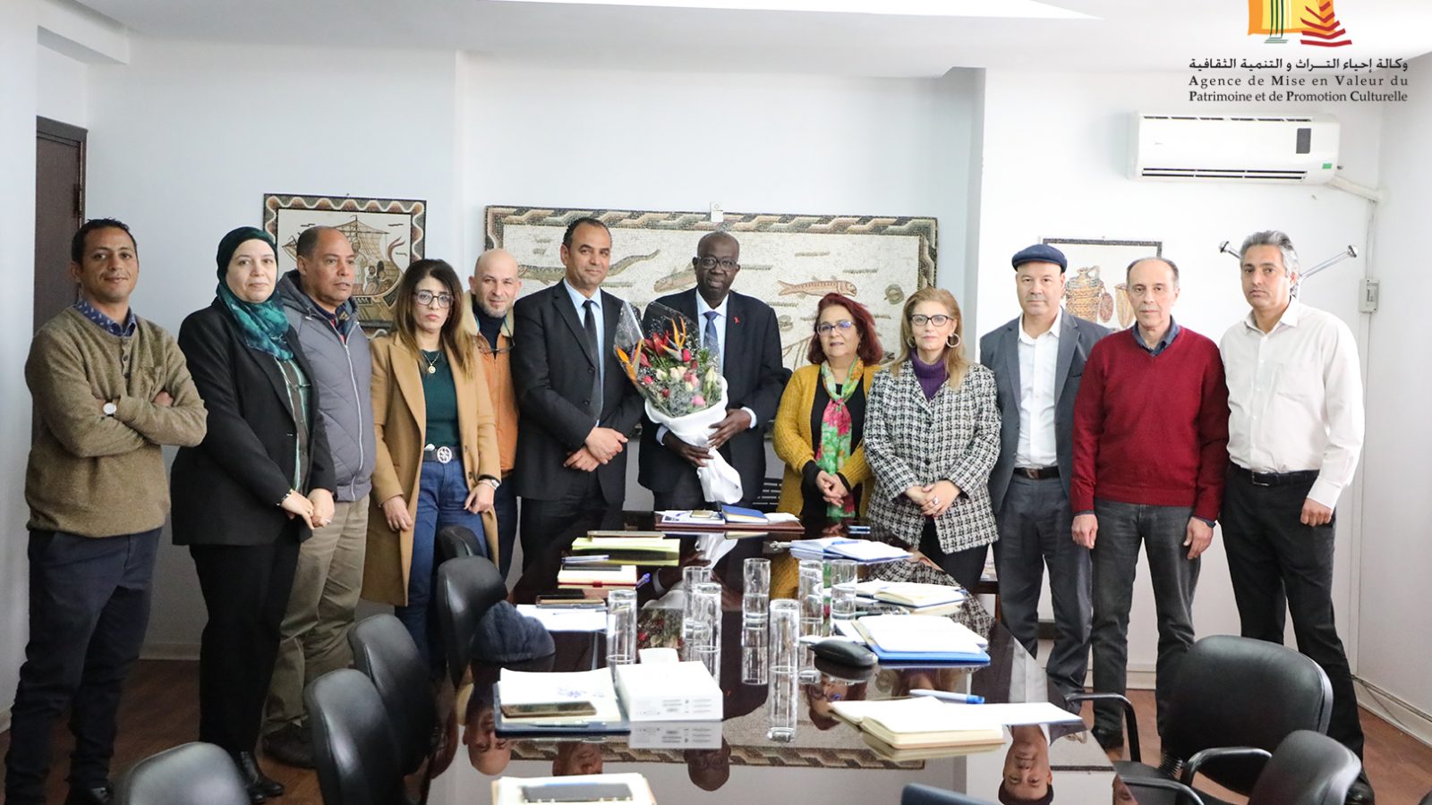 من هو داودا صو الذي تم تعيينه لتسيير وكالة احياء التراث ؟