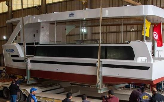 شاهد/ سفينة تونسية 100% تعمل بالطاقة الشمسية