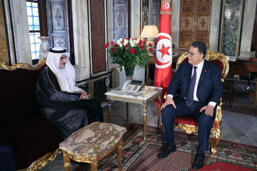 بودربالة يلتقي بالسفير السعودي.. التفاصيل