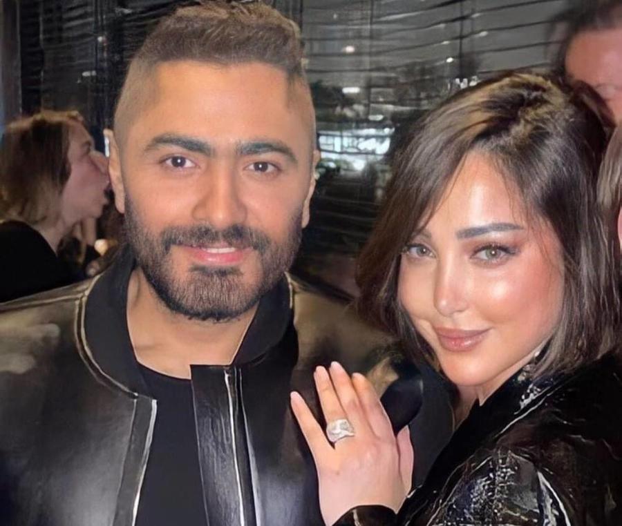 بشكل مفاجئ/ بسمة بوسيل تعلن طلاقها من تامر حسني