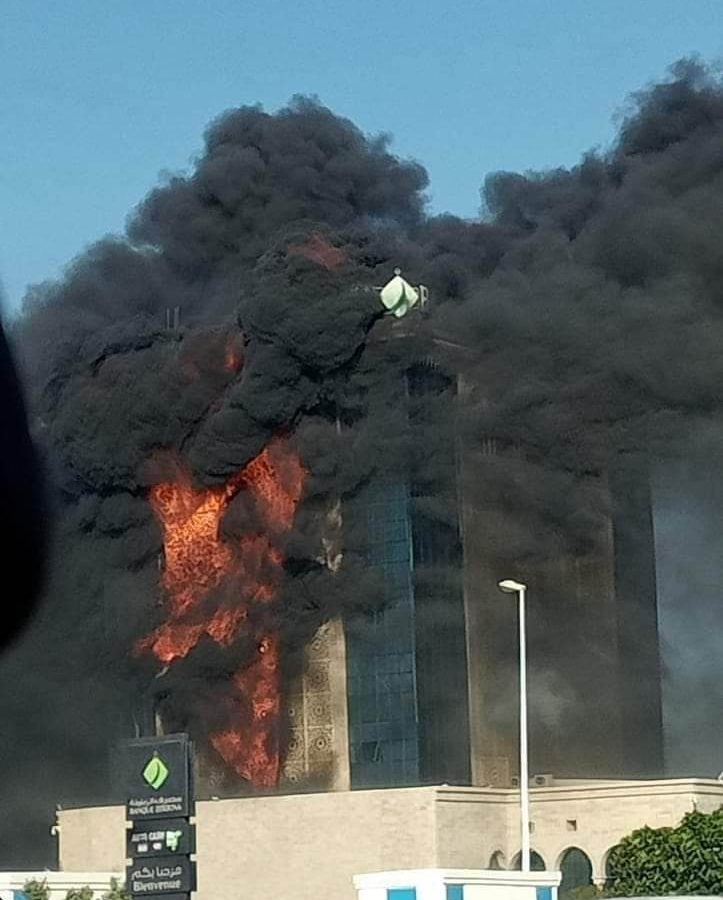 فتح بحث عدلي في حريق بنك الزيتونة