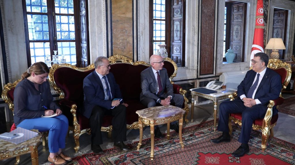 بودربالة مع السفير الأوروبي