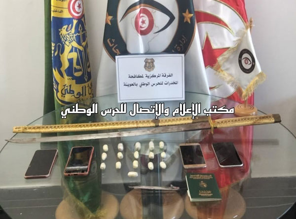 من إحدى دول أمريكا اللاتينية/ تفكيك شبكة لتهريب الكوكايين ببن عروس