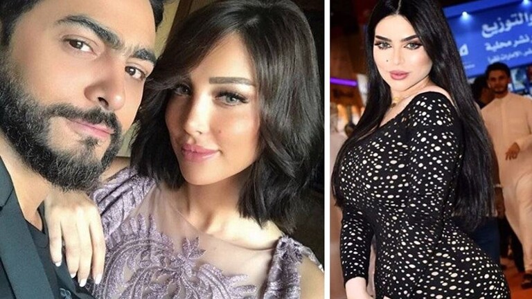 “بلوغر” مغربية تعلّق على إتهامها بالتسبب في طلاق تامر حسني وبسمة بوسيل