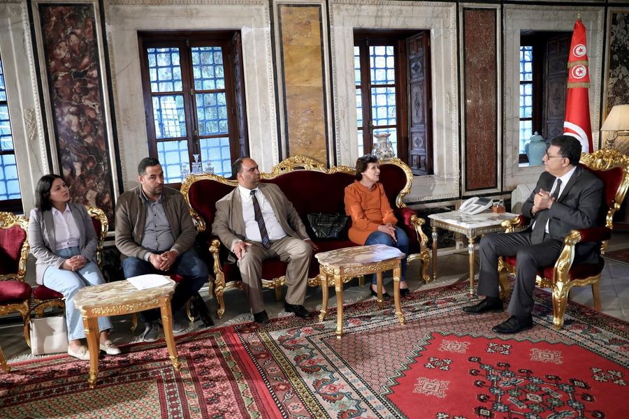 بودربالة يلتقي وفدا عن هذه المنظمة