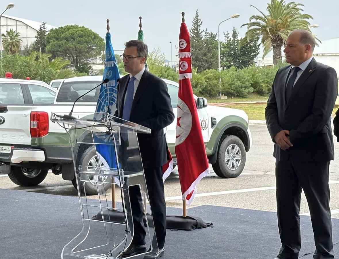 لمكافحة الاتجار بالبشر/ ايطاليا تُسلّم تونس معدات (صور)