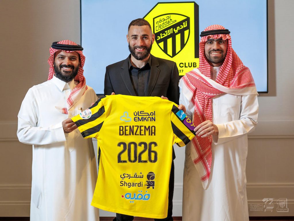 بنزيما في الاتحاد السعودي