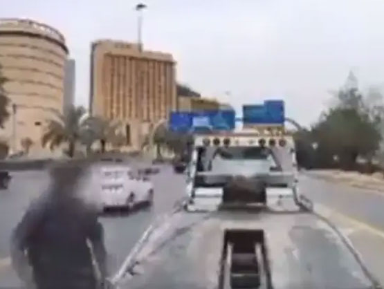 سعودي نجا من موت محقق