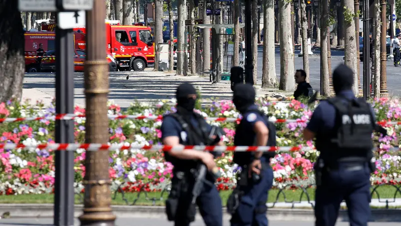 فرنسا حادث اطفال
