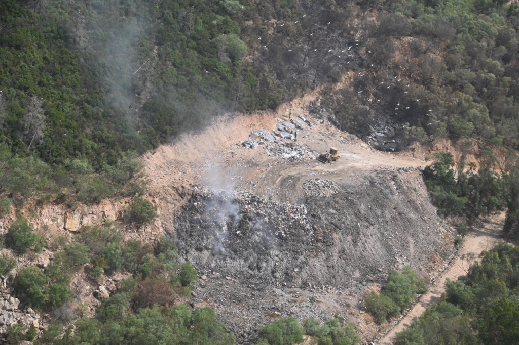 اسبانيا تساعد في اطفاء حريق طبرقة