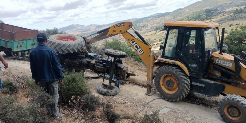 جومين/ نهاية مأسوية لفلاح كان يقود جراره