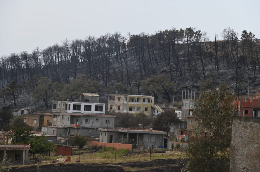 حرائق طبرقة وعين الصبح