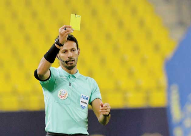 حكم سعودي لمباراة الصفاقسي والشرطة العراقي