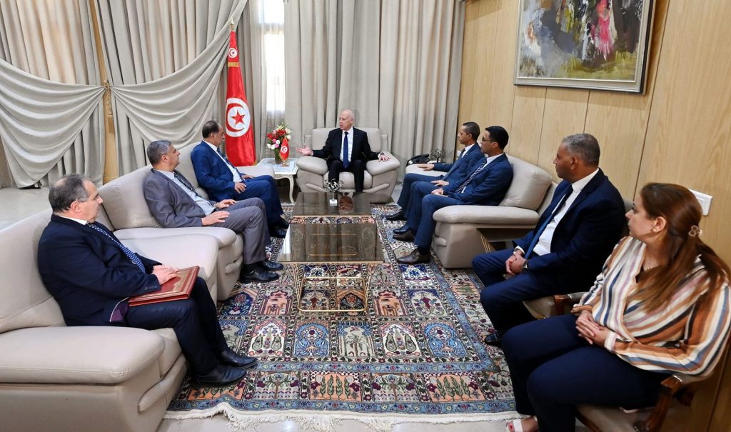 سعيد بمقر وزارة الداخلية