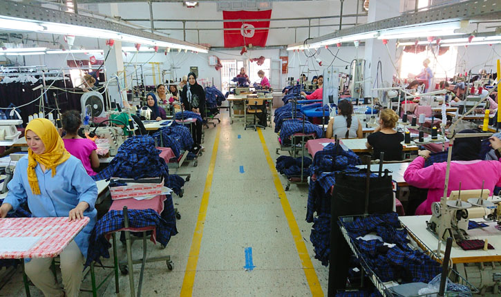 وزيرة الصناعة: صادرات تونس من النسيج ستتجاوز 7،5 مليون دينار