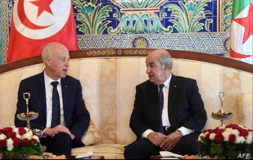 الرئيسين سعيد وتبون