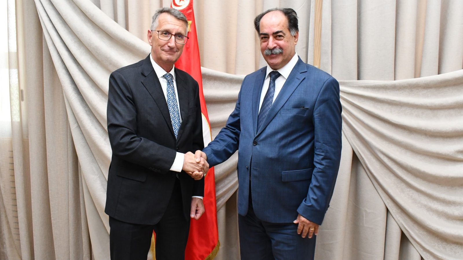 “الحرقة” محور لقاء الفقي بالسفير الألماني