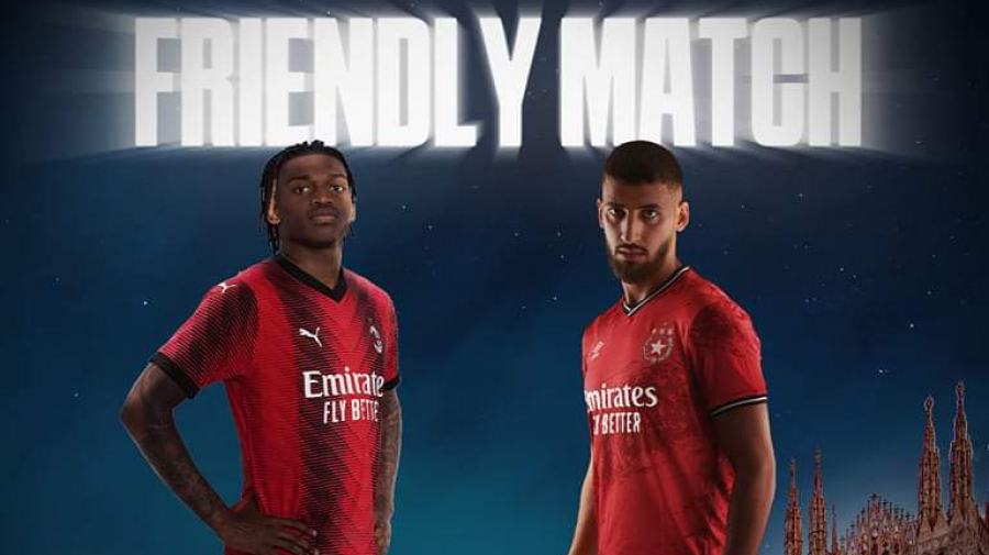 الميلان ينزل بثقله في مواجهة النجم وديا