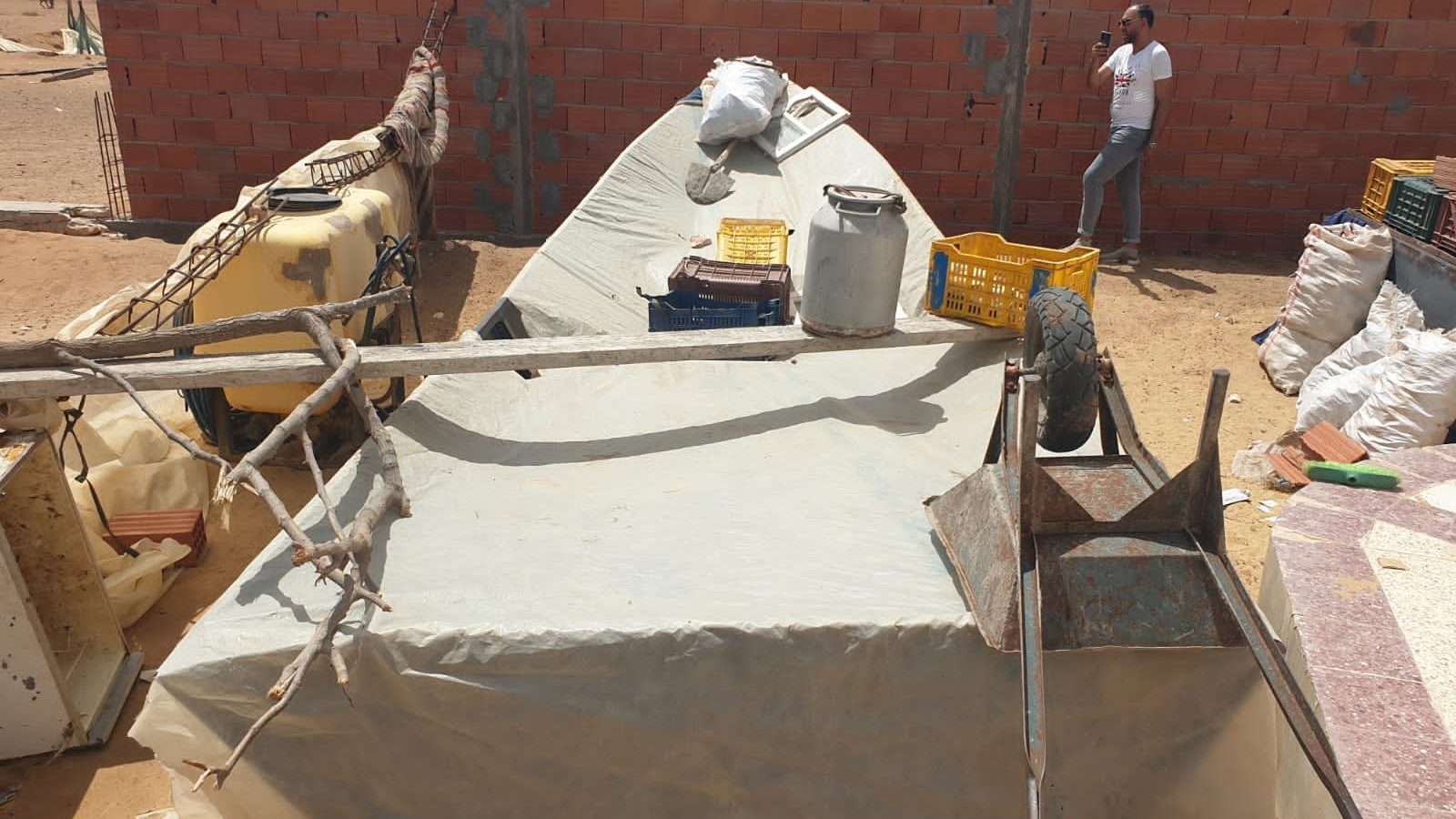 جبنيانة/ الكشف عن ورشة معدة لصنع قوارب الموت جبنيانة/ الكشف عن ورشة معدة لصنع قوارب الموت