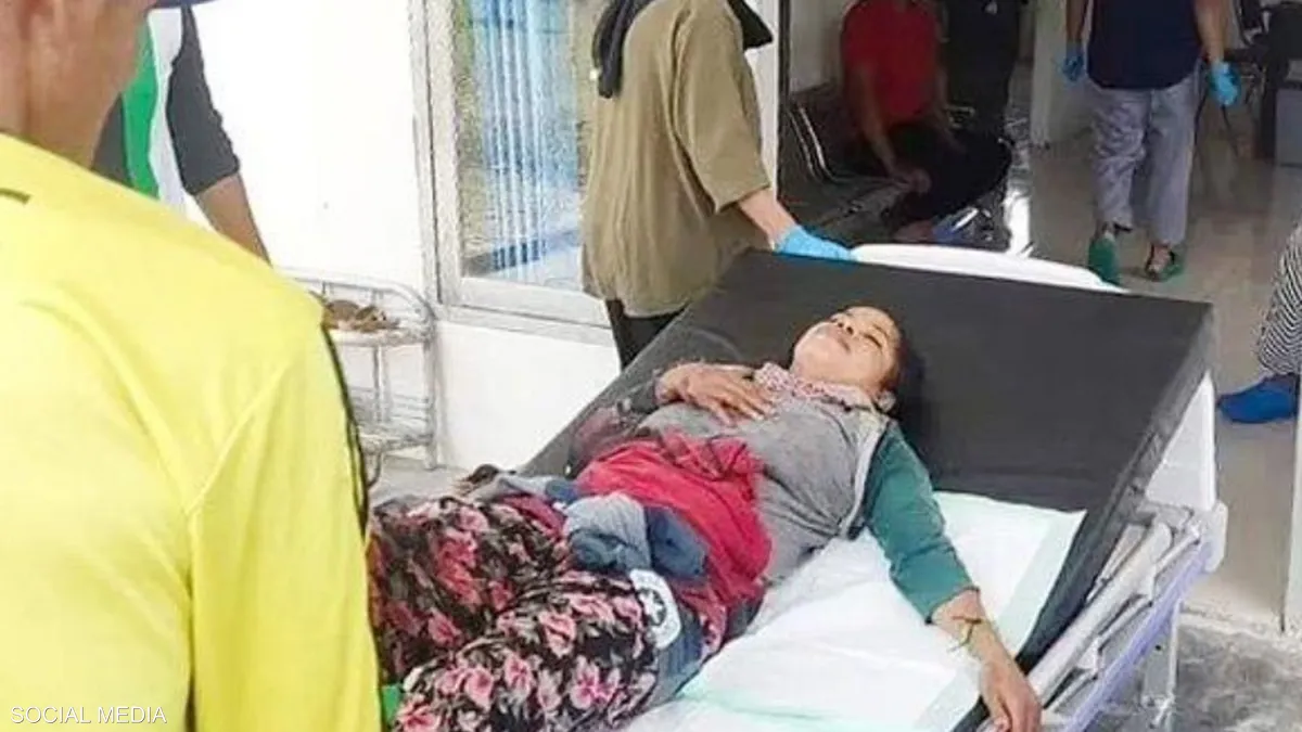 قاومته 90 دقيقة/ فيديو لسيدة تنجو من هجوم تمساح بأعجوبة