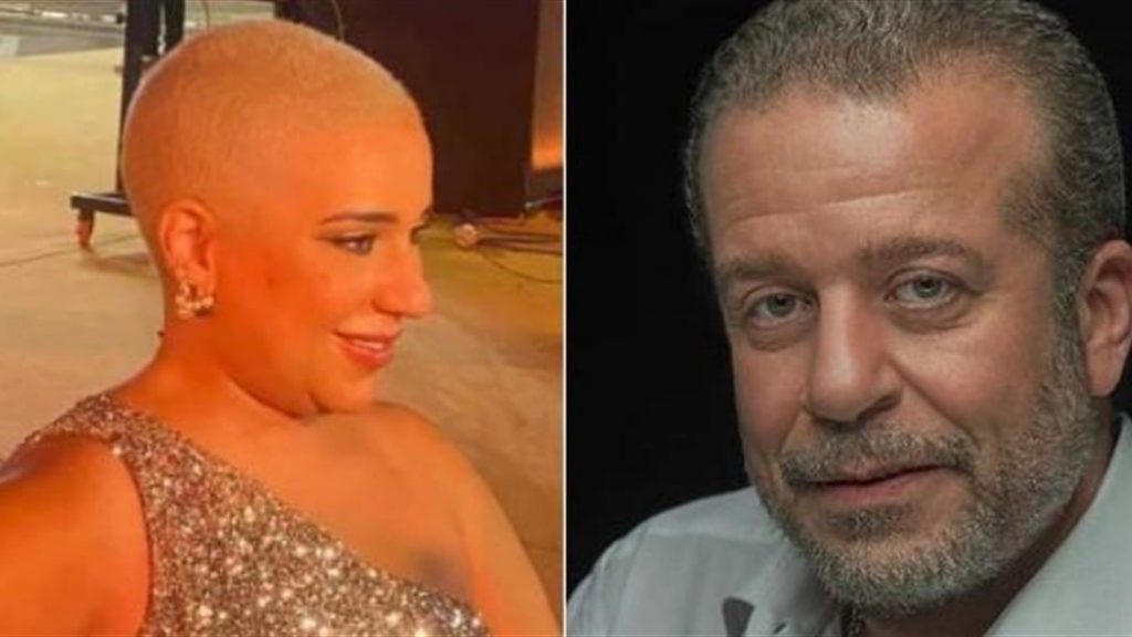 شريف منير وابنته