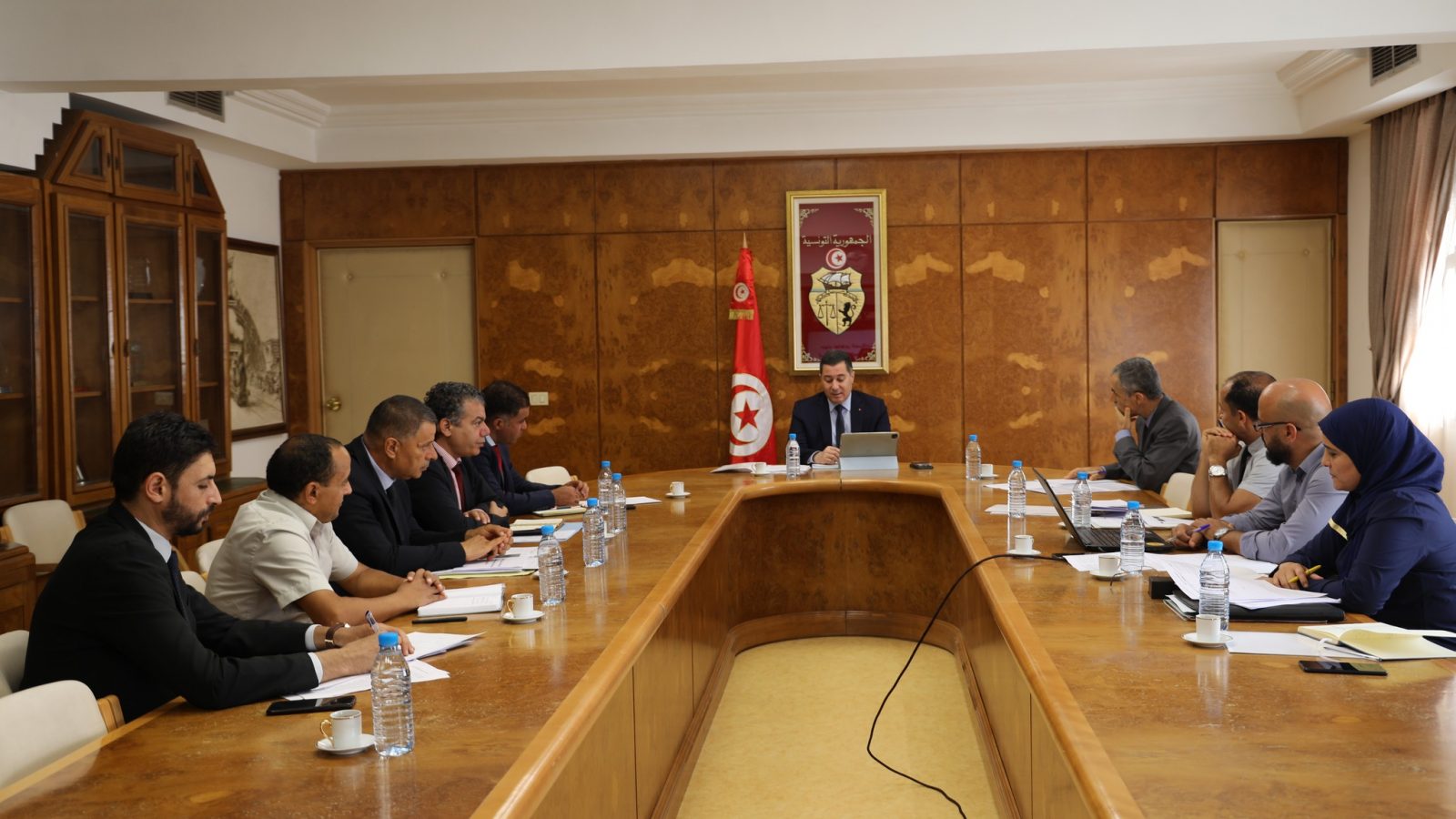 الشركات الاهلية في قطاع النقل محور اجتماع بالوزارة