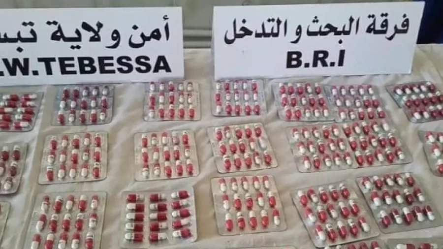 على الحدود مع تونس/ حجز 100 ألف قرص مخدّر في الجزائر