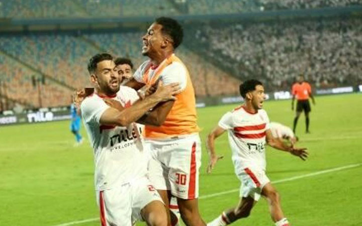 حمزة المثلوثي يبقي الزمالك في كأس الكاف