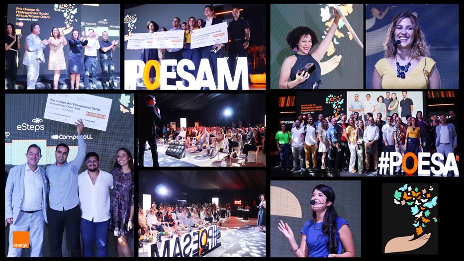 الفائزون في المسابقة الوطنية للمشاريع الإجتماعية لمنطقة إفريقيا والشرق الأوسط لاورنج