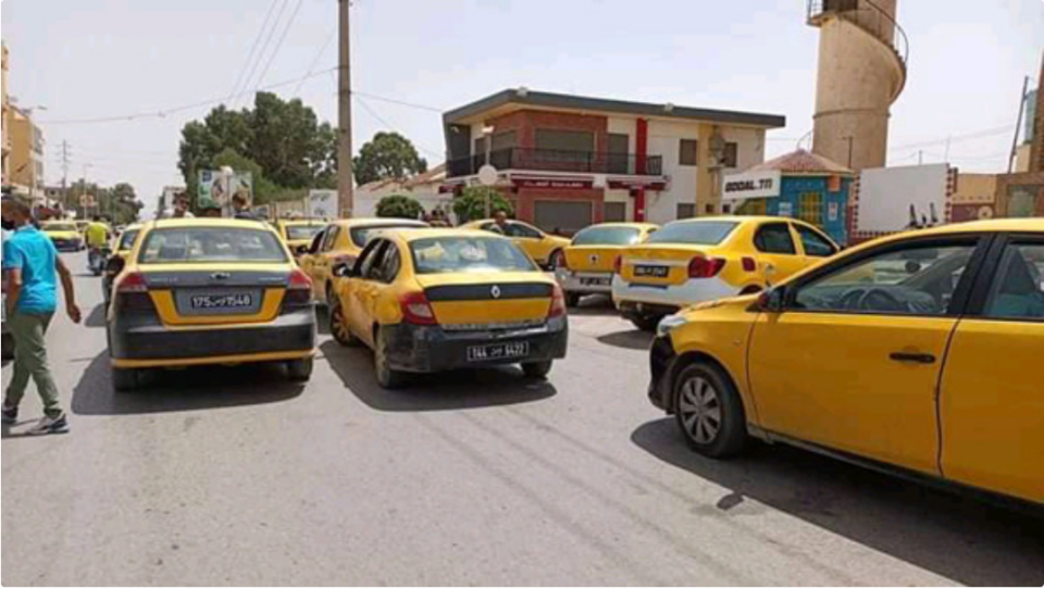 صفاقس/ سواق التاكسي الفردي في إضراب جديد بيومين