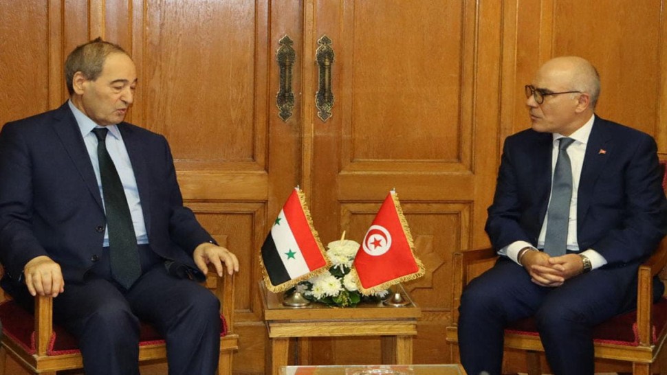 وزير الخارجية يلتقي نظيره السوري