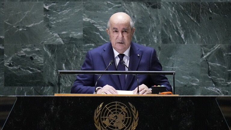 تبون ومحمود عباس