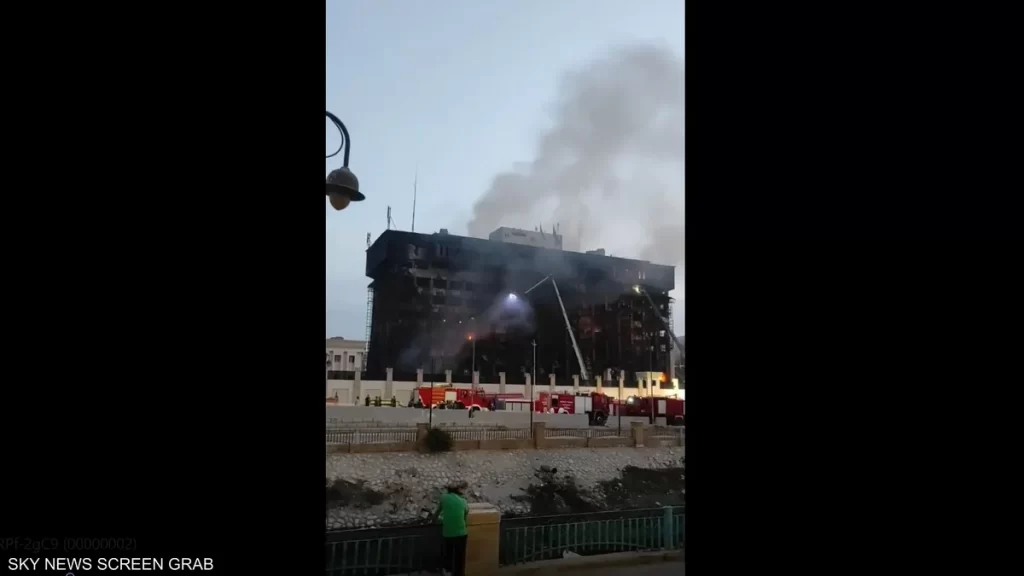 حريق الاسماعيلية