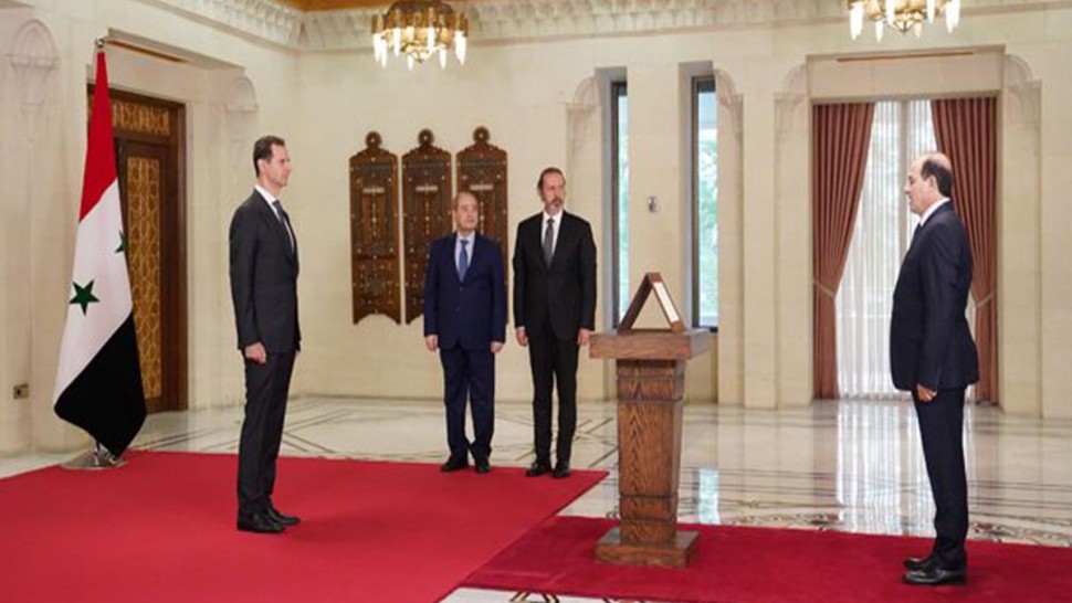 سفير تونس يؤدي اليمين أمام الرئيس بشار الأسد