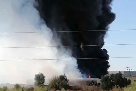 صفاقس/ السيطرة على حريق مصنع للمواد الفلاحية