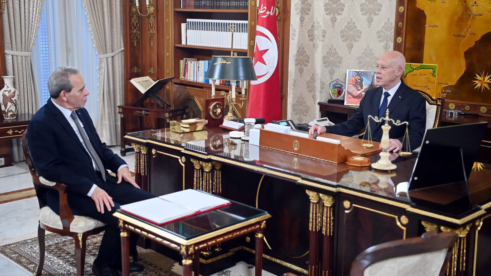 سعيد في لقائه الحشاني: لن يفلت أحد من المحاسبة (فيديو)