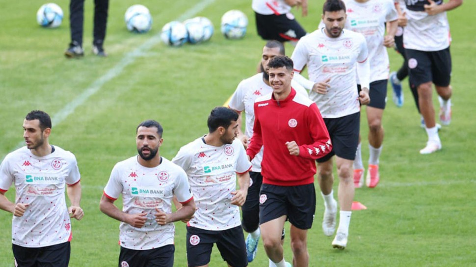 غياب بن رمضان/ المنتخب ينهي تحضيراته لمباراة ساوتومي