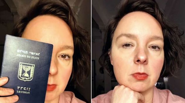 بسبب الحرب على غـ.ـزة.. إسـ.ـرائيلية تتخلّى عن جنسيّتها (فيديو) بسبب الحرب على غـ.ـزة.. إسـ.ـرائيلية تتخلّى عن جنسيّتها (فيديو)