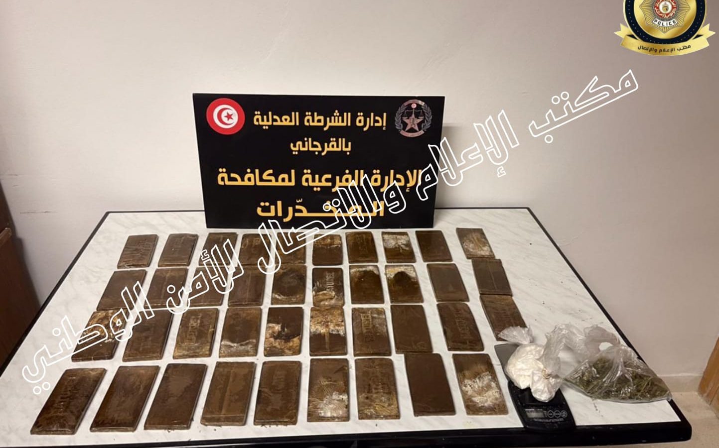 حلق الوادي/ تفكيك شبكة ترويج المخدرات (صور) حلق الوادي/ تفكيك شبكة ترويج المخدرات (صور)