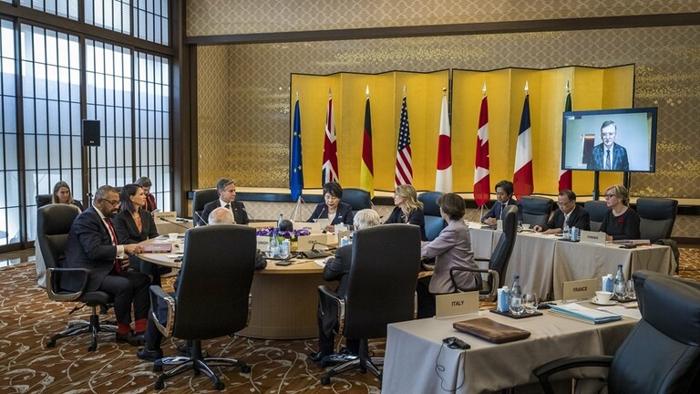 مجموعة الدول السبع تبحث فرض عقوبات على حماس