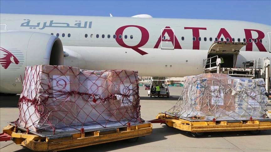 قطر ترسل مستشفى ميدانيا ومساعدات لغزة قطر ترسل مستشفى ميدانيا ومساعدات لغزة