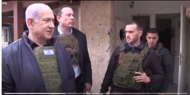 نتنياهو وماسك في جولة داخل “مناطق هجوم حـ.ماس” نتنياهو وماسك في جولة داخل “مناطق هجوم حـ.ماس”