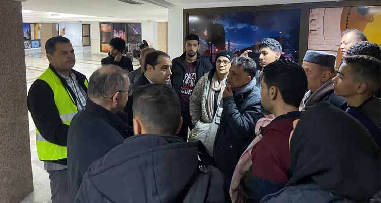 وصول أفراد من الجالية التونسية بغزة الى تونس 