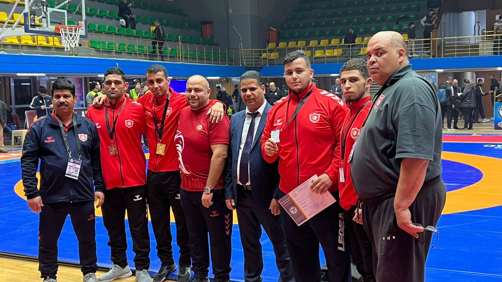 أربع ميداليات لتونس في البطولة العربية للمصارعة أربع ميداليات لتونس في البطولة العربية للمصارعة