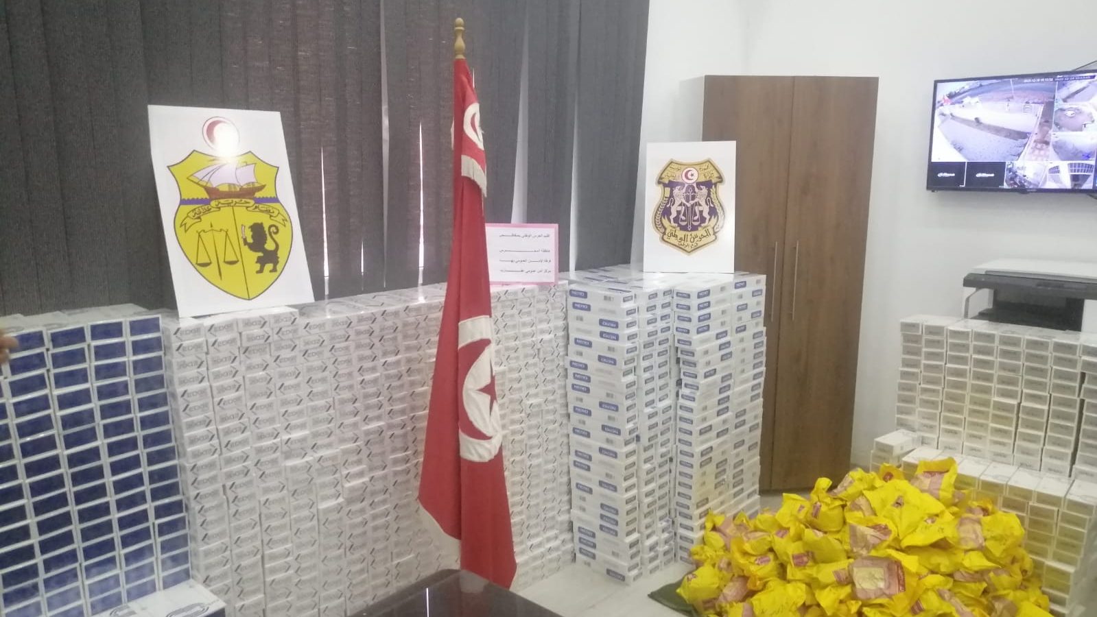 حجز بضائع مهربة بقيمة تجاوزت المليار