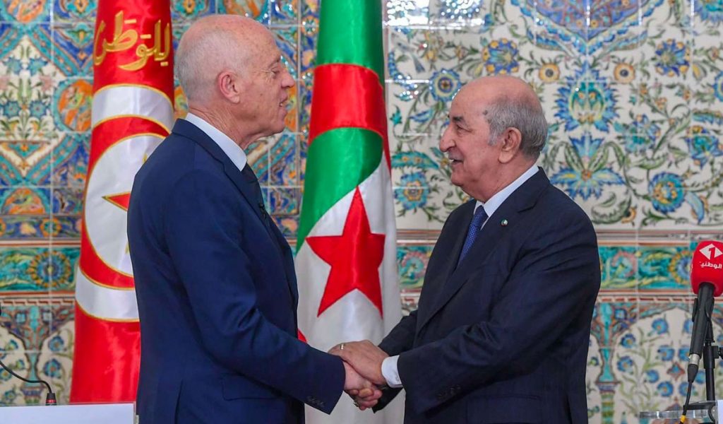 سعيّد وتبون يتبادلان التهاني بمناسبة حلول السنة الجديدة