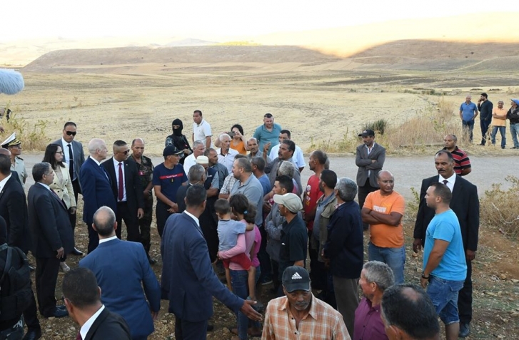 قيس سعيد في زيارة لولاية باجة