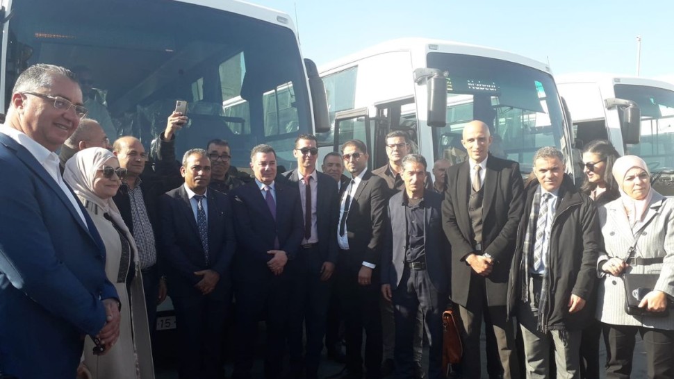 نابل/ شركة النقل تتسلم 9 حافلات جديدة