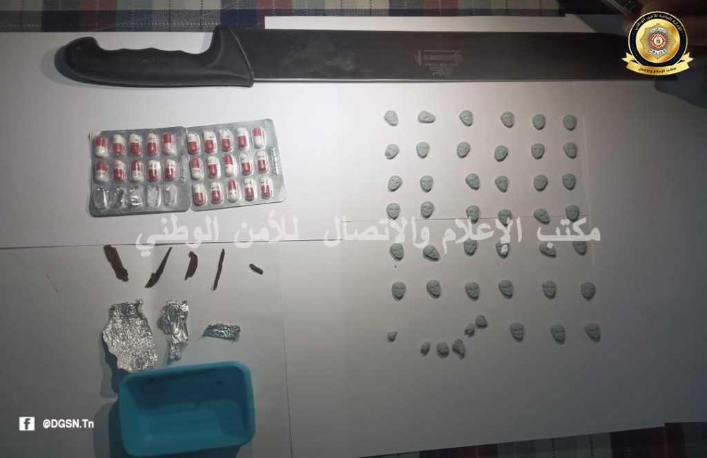 نابل... منحرف يحاول الاعتداء على الاعوان اثناء ايقافه